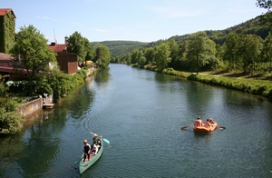 Die Altmühl in Essing, Ferienwohnung